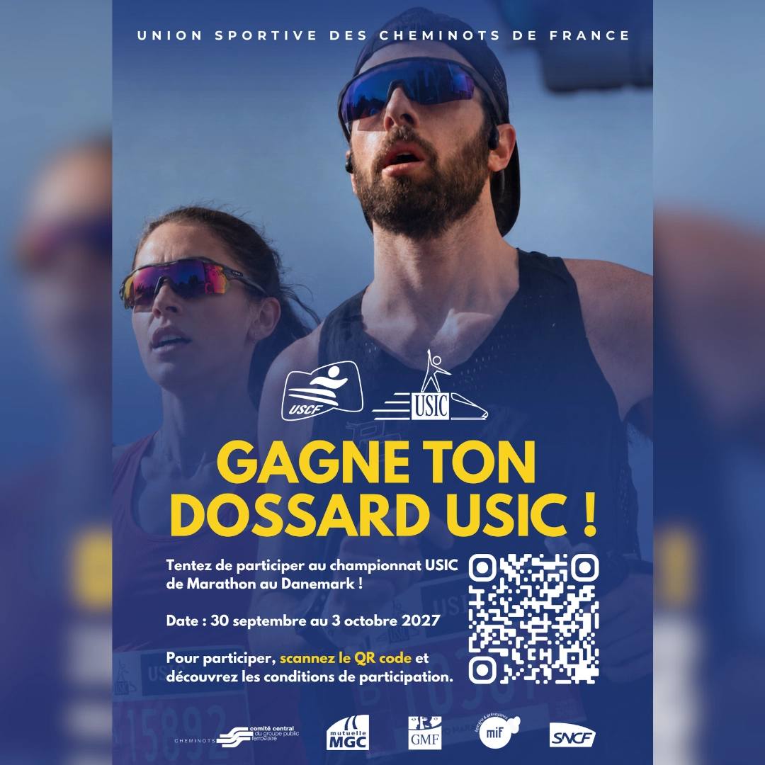 Concours — Gagne ton dossard USIC pour le Marathon au Danemark 🇩🇰
