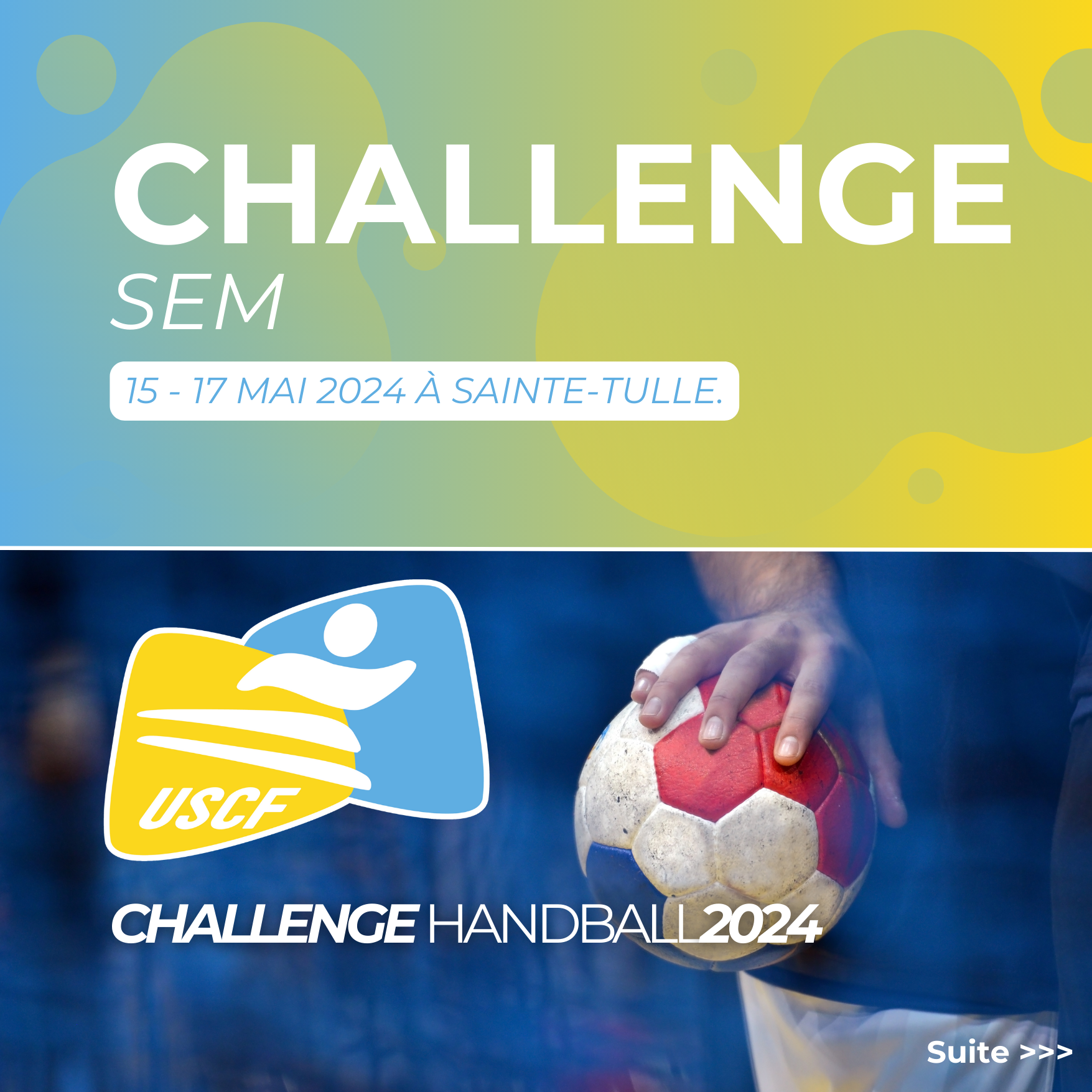 Le challenge de handball du Comité SEM à Sainte-Tulle