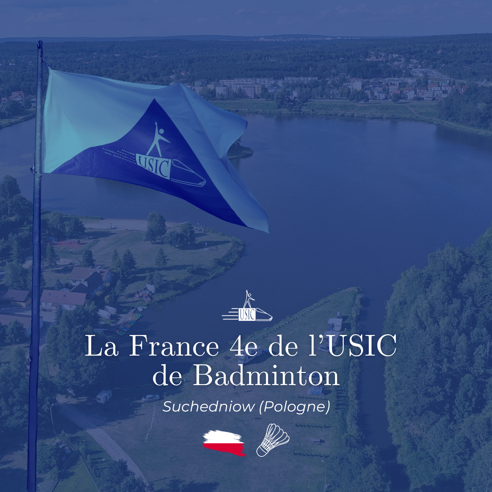 La France 4e de l’USIC de Badminton