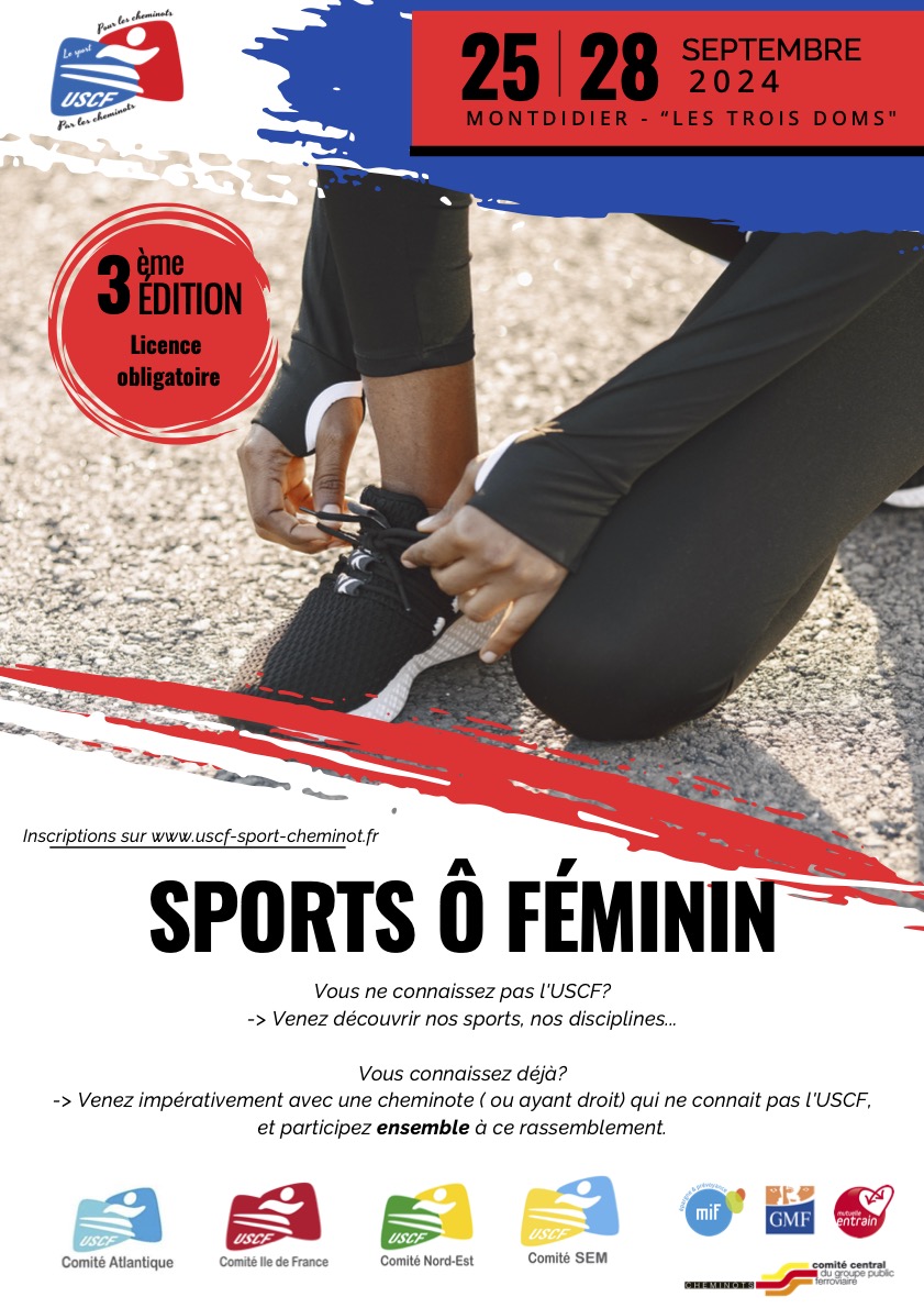 Inscrivez vous au Rassemblement Sports ô Féminin !